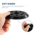 5 Inch Sander Hook and Loop Replacement Pad for Ryobi RS290 RS280,5 Inch 8 Hole Universal Hook and Loop Orbital Sander pad for Craftsman（3 Pack）