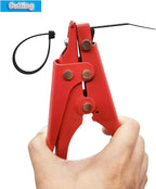 Superun Zip Tie Tool - Zip Tie Gun for Tensioning and Cutting Plastic Nylon Cable Ties of Width Under 3/8 Inch