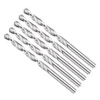 Drill Bit, 4.5mm Cutting Diameter, 4241 HSS 118° Cutting Angle Uncoated Bright Versatile Jobber Bits - (Applications: for Drilling Plastic Wood Soft Metal), 5-Pieces