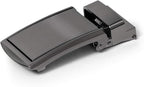 SlideBelts Full Grain Leather Belt with Contrast Stitching - Custom Fit for Adult Men, Golfers