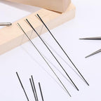 36 Pcs 5 Inch Coping Saw Blades Set Plain End Scroll Saw Blade Set Scroll Saws Blade Pin End Replacement Sturdy Wood Cutting Saws Blades Kit (30TPI, 12 TPI, 10TPI)