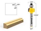 YONICO Cove Router Bits Edge Forming 1/8-Inch Radius 1/4-Inch Shank 13151q