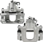 cciyu Front Rear Brake Calipers w/Bracket 2008-2012 For Chrysler For Town & Country,2008-2012 For Dodge For Grand Caravan,2009-2012 For Volkswagen For Routan 18B5044 18B5045 18B5081 18B5080