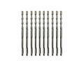 Generic Direko 10 Piece Carbide-Tipped SDS-Plus Rotary Hammer Drill Bit Set Length 6"",Twist Drill 3/4"",for Masonry，Concrete,Brick Granite etc.