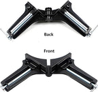 4pcs Corner Clamp For Woodworking 90 Degree Right Angle Clamps Aluminum Alloy Metal For Welding, Photo Framing, Drawers, Cabinets, Shelf Fish-Tanks, Glass Holder Square Diy Hand Tool