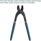 Automotive Tubing Bender Brake Line Bending Tool, Brass Tube Bender Pliers for 3/16 Inch, 1/4 Inch,for Brake, Fuel Line