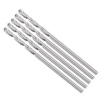 Drill Bit, 1.7mm Cutting Diameter, 4241 HSS 118° Cutting Angle Uncoated Bright Versatile Jobber Bits - (Applications: for Drilling Plastic Wood Soft Metal), 5-Pieces