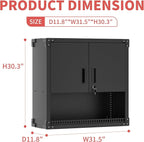 Garage Wall Cabinet Metal Storage Cabinet with Lock Wall Mounted Heavy Duty Steel Tool Cabinet with Door and Shelf Hanging Cabinet for Garage Warehouse Bathroom Kitchen,Assembly Required