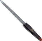 CS17 Sapphire Metal Nail File for Natural Nails Fingernail and Toenail Care, 5" Double Sided Coarse and Fine for Manicure and Pedicure