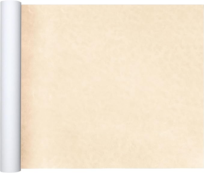 Leather Repair Patch Leather Repair Tape Self-Adhesive Cuttable Vinyl Leather Repair Kit for Couch Sofa Car Seat Furniture Cabinets Chair (Beige, 17.3 X 78.7 inch)