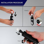 Air Die Grinder 1/4 Inch, 22000 RPM Precision Pneumatic Grinder Tool, Straight Design for Metal Polishing, Grinding, Automotive & Woodworking