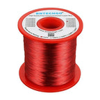 BNTECHGO 36 AWG Magnet Wire - Enameled Copper Wire - Enameled Magnet Winding Wire - 1.0 lb - 0.0049" Diameter 1 Spool Coil Red Temperature Rating 155℃ Widely Used for Transformers Inductors