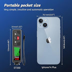 Car Coating Thickness Meter for Used Car Buyers, Paint Mil Thickness Meter Gauge Check The Car’s Original Coating Auto Car Paint Meter (ET330)