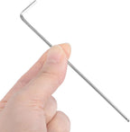 TOP-VIGOR 1Pc 2mm Ball End Hex Key Wrench, L Shaped Long Arm Allen Wrench for Household DIY, Professional Machine Repairing, CR-V
