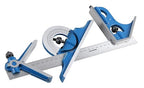 Accusize Industrial Tools Combination Square Set, 12''/300mm, 4 Pcs/Set, 0000-8108