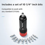 Torque Screwdriver Wrench Driver Bits Set 10-70 Inch Pounds lbs for Maintenance,Tools, Bike Repairing and Mounting. (10-70 in-lbs)