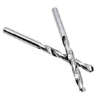 Solid Carbide Jobber Drill Bits 3/16" with Straight Shank and 118° Point Angle, Made from K20 Tungsten Carbide,Applications: for Stainless Steel Alloy Metal, 2pcs, by LU&MN