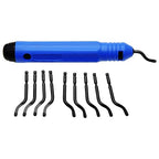 Deburring Tool with 10 High Speed Steel Blades Flexible Pipe Deburring Tool with Swivel Blades for 3D Printing Hard Metal Stainless Steel Hard Plastic, Harder Than AMD015 (Model AMD016)