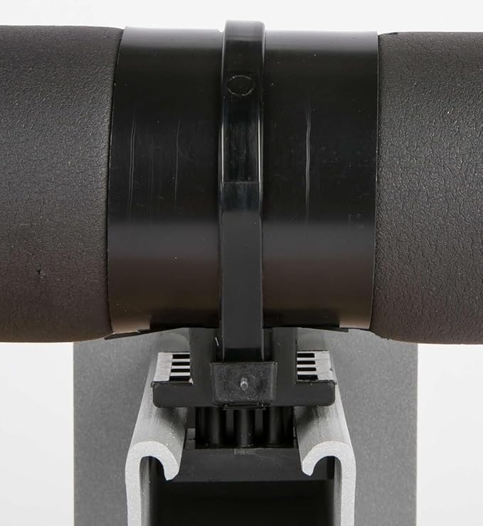 Strut Clamp for Piping and Conduit (10pcs & 100pcs), 3/8" to 5" Universal Size, Tool-Free Install, Made in USA, Non-Corrossive, Non-Conductive. (Uniclamp + Nylon Strap + HDPE Sleeve, 100)