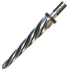 1/2" Bridge Construction Reamer, M2 HSS Taper Chucking Reamer Drill Bit with 5-Spiral Flutes Design for Steel, Alloy, Aluminum, Wood and Plastic