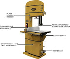 Powermatic 18-Inch Woodworking Bandsaw, 5 HP, 1Ph 230V (PM1800B)