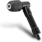 Cordless Right Angle Drill Adapter, 90 Degree Adapter Drill 8mm Hex Shank Power Tool Attachment (Chuck Range: 0.8mm-10mm)