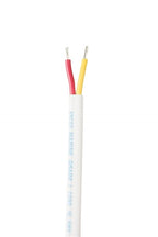 Ancor Marine Grade Products 124725 Safety Duplex Cable, 16/2 AWG (2 x 1mm2), Flat - 250ft, Red/Yellow