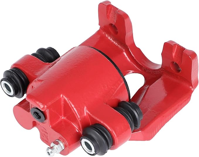 SCITOO Rear Left Brake Caliper Without Bracket 18-4678 Red Compatible For Ford 1997-2004 For Lincoln 1998-2010