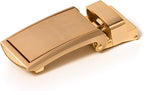 SlideBelts Full Grain Leather Belt with Contrast Stitching - Custom Fit for Adult Men, Golfers