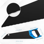 Insulation Hand Saw, 16 Inch Steel Blade Wavy Teeth Serrated Sharp Utility Tool, Insulation Saw for Cutting Wood Fiber Board, Foam, Mineral Wool, Styrofoam Rockwool