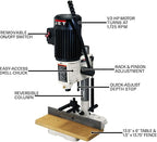 JET Benchtop Mortiser, 1/2" Chisel, 4-3/4" Stroke, 115V 1Ph (Model JBM-5)