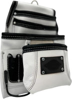 Professional Leather Tool Bag, Top-Grain Leather, Organizer, Protects Tools, Enhances Work Efficiency