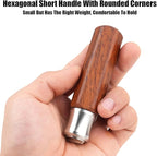 TOOLCOOL Wooden Handle Hand Plane Slotted Screwdriver Woodworking Handplane Flathead Screwdriver Wide Blade Screwdrivers