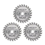 Wood Saw Blade TCT Circular Cutting Blade for Woodworking (3pc 3 inch)