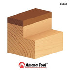 Amana Tool - 45481 Carbide Tipped Flush Trim Plunge Template 1/2 Dia x 3/8 x 1/4" Shan