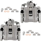 cciyu Rear Left & Right Brake Calipers Assembly w/Bracket 19B2571 19B2570 For Audi For TT 2000,For Volkswagen For Type-1 1998-2000,For Volkswagen For Golf 1999,For Volkswagen For Jetta 2000