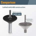 POWERTEC Router Centering Pin and Cone Set for Porter Cable Style Router Sub Bases with 1/2" & 1/4" Ends, Calibrate Router Base Plates, Centering Template Guides on Routers Tool & Accessories - 71833