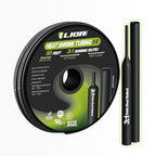 50ft 3:1 Heat Shrink Tubing - Adhesive-Lined Marine Grade, Black 1/4 inch - Ideal for Home, Automotive & Industrial Applications