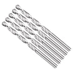 Drill Bit, 4mm Cutting Diameter, 4241 HSS 118° Cutting Angle Uncoated Bright Versatile Jobber Bits - (Applications: for Drilling Plastic Wood Soft Metal), 5-Pieces