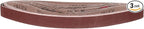 1 x 30 Inch Sanding Belt, 3 Pcs 320 Grit Knife Sharpener Belts Work Sharpening for Belt Sander Knife Carving Tool Metal Working