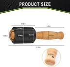 Wood Carving Mallet 15 oz - Non-Slip Urethane Head Woodworking Hammer for Chisels & Carving Tools (Black)