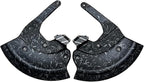 Motorcycle Front Brake Caliper Disc Guard Fairing Protector for BMW M1000RR S1000R S1000RR S1000XR 2020 2021 2022 2023 2024 Carbon Fiber Aero Disc Fender Accessories (Matte Marbling)