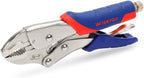 WORKPRO Pliers Set 4-piece Locking Plier Slip-joint Plier Groove Joint Pliers and Adjustable Wrench Home Maintenance Tool Kit