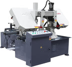 KAKA Industrial TBK-11B Double Column Band Saw, Hydraulic downfeed control, Variable Speed, Automatic Non-mitering Horizontal Bandsaw 11 inch capacity with 220V 3PH motor