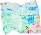 Dock & Bay Beach Towel - Quick Dry, Sand Free - Compact, Lightweight - 100% Recycled - Includes Bag - Sunset Splash - Large (160x90cm, 63x35)