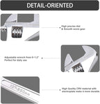 Donext 10 Inch Adjustable Wrench Professional Hand Tool CR-V Steel Crescent Wrench