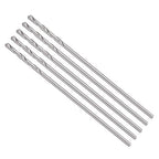 Drill Bit, 0.9mm Cutting Diameter, 4241 HSS 118° Cutting Angle Uncoated Bright Versatile Jobber Bits - (Applications: for Drilling Plastic Wood Soft Metal), 5-Pieces