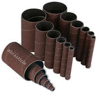 18 Pack Spindle Sander Sleeves, Sanding Sleeves for Oscillating Sander, 80 Grit Sandpaper, 4-1/2" Length, Each 3 of 1/2",3/4",1",1-1/2", 2", 3" Diameter