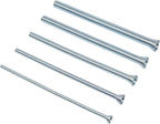 Wostore Spring Tubing Benders Kit for Pipe O.D. 1/4, 3/8, 1/2, 5/8 and 3/4 Inch 350 mm Length 5 in 1 Tube Bender Set for Copper,Aluminum and Soft Steel Pipes