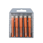 Dry Diamond Drill Bit Set,BGTEC 5pcs 3/8" 10mm Hole Saw for Granite,Marble,Masonry, Concrete, Tile/Ceramic, Glass, Hard Plastic,Vacuum Brazed Diamond Core Drill Bit Kit